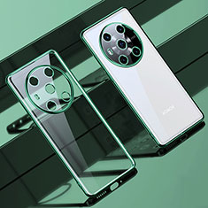 Coque Ultra Fine TPU Souple Housse Etui Transparente LD1 pour Huawei Honor Magic3 5G Vert