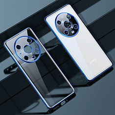 Coque Ultra Fine TPU Souple Housse Etui Transparente LD1 pour Huawei Honor Magic4 Pro 5G Bleu
