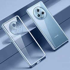 Coque Ultra Fine TPU Souple Housse Etui Transparente LD1 pour Huawei Honor Magic5 5G Bleu