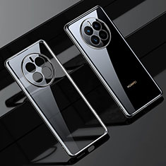 Coque Ultra Fine TPU Souple Housse Etui Transparente LD1 pour Huawei Mate 50 Noir