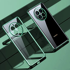 Coque Ultra Fine TPU Souple Housse Etui Transparente LD1 pour Huawei Mate 50 Vert