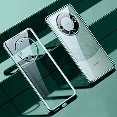 Coque Ultra Fine TPU Souple Housse Etui Transparente LD1 pour Huawei Mate 60 Pro+ Plus Vert