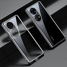 Coque Ultra Fine TPU Souple Housse Etui Transparente LD1 pour Huawei P50 Pro Noir