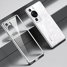 Coque Ultra Fine TPU Souple Housse Etui Transparente LD1 pour Huawei P60 Argent