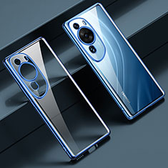 Coque Ultra Fine TPU Souple Housse Etui Transparente LD1 pour Huawei P60 Art Bleu