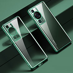 Coque Ultra Fine TPU Souple Housse Etui Transparente LD1 pour Huawei P60 Pro Vert