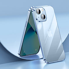 Coque Ultra Fine TPU Souple Housse Etui Transparente LD2 pour Apple iPhone 13 Bleu