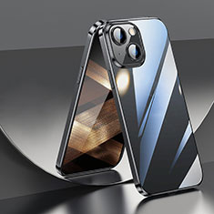 Coque Ultra Fine TPU Souple Housse Etui Transparente LD2 pour Apple iPhone 15 Plus Noir