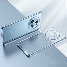 Coque Ultra Fine TPU Souple Housse Etui Transparente LD2 pour Huawei Honor Magic5 Pro 5G Bleu