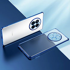 Coque Ultra Fine TPU Souple Housse Etui Transparente LD2 pour Huawei Mate 50 Bleu