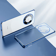 Coque Ultra Fine TPU Souple Housse Etui Transparente LD2 pour Huawei Mate 60 Bleu