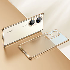 Coque Ultra Fine TPU Souple Housse Etui Transparente LD2 pour Huawei P50 Pro Or