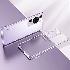 Coque Ultra Fine TPU Souple Housse Etui Transparente LD2 pour Huawei P60 Pro Violet