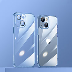 Coque Ultra Fine TPU Souple Housse Etui Transparente LD3 pour Apple iPhone 14 Bleu