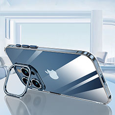 Coque Ultra Fine TPU Souple Housse Etui Transparente LD6 pour Apple iPhone 14 Pro Bleu