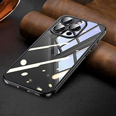 Coque Ultra Fine TPU Souple Housse Etui Transparente LD7 pour Apple iPhone 14 Pro Noir