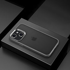 Coque Ultra Fine TPU Souple Housse Etui Transparente LD8 pour Apple iPhone 14 Plus Gris
