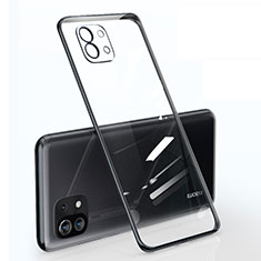 Coque Ultra Fine TPU Souple Housse Etui Transparente pour Xiaomi Mi 11 Lite 4G Noir