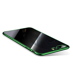 Coque Ultra Fine TPU Souple Housse Etui Transparente Q01 pour Apple iPhone 8 Plus Vert