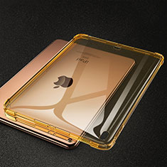 Coque Ultra Fine TPU Souple Housse Etui Transparente S01 pour Apple iPad Pro 11 (2018) Jaune