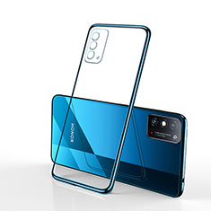 Coque Ultra Fine TPU Souple Housse Etui Transparente S01 pour Huawei Honor X10 Max 5G Bleu