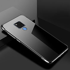 Coque Ultra Fine TPU Souple Housse Etui Transparente S01 pour Huawei Mate 20 X 5G Noir