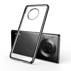 Coque Ultra Fine TPU Souple Housse Etui Transparente S01 pour Huawei Mate 30 5G Noir