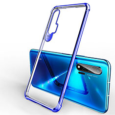 Coque Ultra Fine TPU Souple Housse Etui Transparente S01 pour Huawei Nova 6 5G Bleu