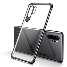 Coque Ultra Fine TPU Souple Housse Etui Transparente S01 pour Huawei P30 Pro New Edition Noir