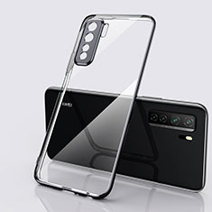 Coque Ultra Fine TPU Souple Housse Etui Transparente S01 pour Huawei P40 Lite 5G Noir