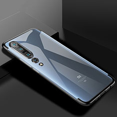 Coque Ultra Fine TPU Souple Housse Etui Transparente S01 pour Xiaomi Mi 10 Pro Noir