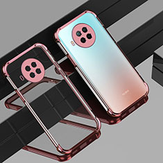 Coque Ultra Fine TPU Souple Housse Etui Transparente S01 pour Xiaomi Mi 10T Lite 5G Or Rose