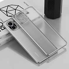 Coque Ultra Fine TPU Souple Housse Etui Transparente S01 pour Xiaomi Mi 11 Lite 4G Argent