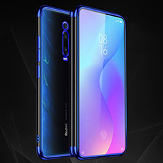 Coque Ultra Fine TPU Souple Housse Etui Transparente S01 pour Xiaomi Mi 9T Pro Bleu