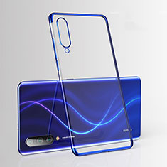 Coque Ultra Fine TPU Souple Housse Etui Transparente S01 pour Xiaomi Mi A3 Bleu