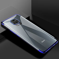 Coque Ultra Fine TPU Souple Housse Etui Transparente S01 pour Xiaomi Poco M2 Pro Bleu