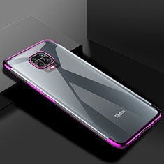 Coque Ultra Fine TPU Souple Housse Etui Transparente S01 pour Xiaomi Poco M2 Pro Violet