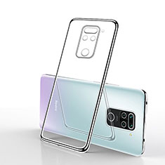 Coque Ultra Fine TPU Souple Housse Etui Transparente S01 pour Xiaomi Redmi Note 9 Argent