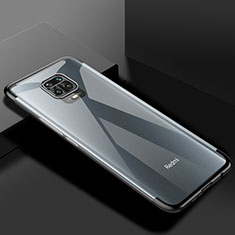 Coque Ultra Fine TPU Souple Housse Etui Transparente S01 pour Xiaomi Redmi Note 9S Noir