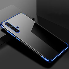 Coque Ultra Fine TPU Souple Housse Etui Transparente S02 pour Huawei Honor 20S Bleu