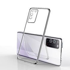 Coque Ultra Fine TPU Souple Housse Etui Transparente S02 pour Huawei Honor X10 5G Argent