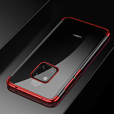 Coque Ultra Fine TPU Souple Housse Etui Transparente S02 pour Huawei Mate 20 Pro Rouge
