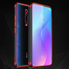Coque Ultra Fine TPU Souple Housse Etui Transparente S02 pour Xiaomi Redmi K20 Pro Rouge