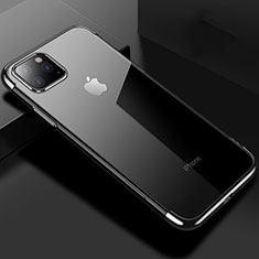 Coque Ultra Fine TPU Souple Housse Etui Transparente S03 pour Apple iPhone 11 Pro Max Noir