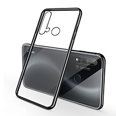 Coque Ultra Fine TPU Souple Housse Etui Transparente S03 pour Huawei P20 Lite (2019) Noir