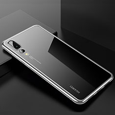 Coque Ultra Fine TPU Souple Housse Etui Transparente S03 pour Huawei P20 Pro Argent