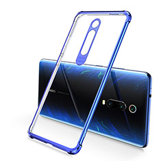 Coque Ultra Fine TPU Souple Housse Etui Transparente S03 pour Xiaomi Mi 9T Bleu