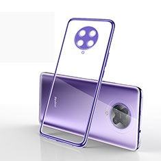 Coque Ultra Fine TPU Souple Housse Etui Transparente S03 pour Xiaomi Poco F2 Pro Violet