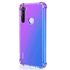 Coque Ultra Fine TPU Souple Housse Etui Transparente S03 pour Xiaomi Redmi Note 8 (2021) Violet