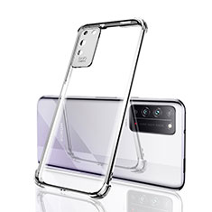 Coque Ultra Fine TPU Souple Housse Etui Transparente S04 pour Huawei Honor X10 5G Argent